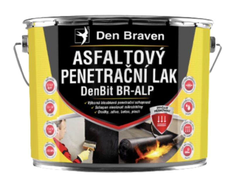 Asfaltový penetrační lak Den Braven, hmotnost 19 kg